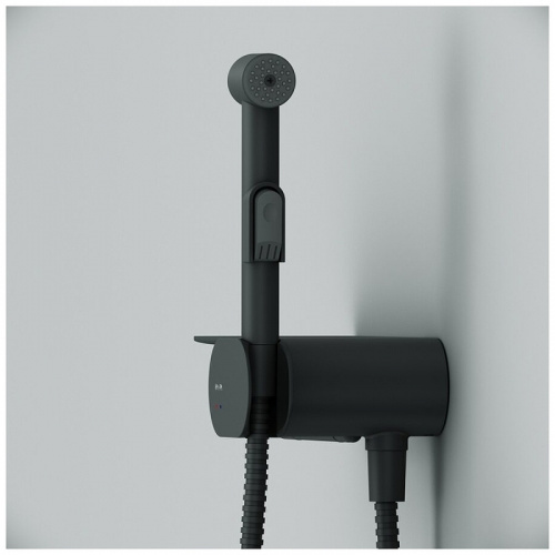 Гигиенический душ со смесителем AM.PM Like F0202622 Черный матовый фото 3