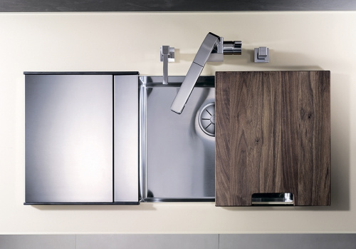 Кухонная мойка Blanco Claron 500-U Нержавеющая сталь с зеркальной полировкой фото 3