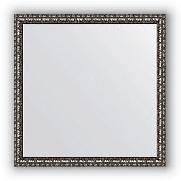 Зеркало Evoform Definite 60х60 Черненое серебро
