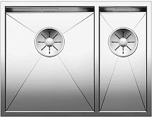 Кухонная мойка Blanco Zerox 340/180-U L Нержавеющая сталь с зеркальной полировкой
