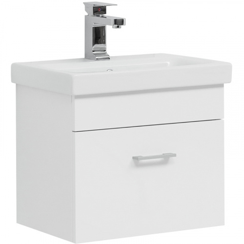 Комплект мебели для ванной Aquanet Нота 50 254063 Белый фото 7