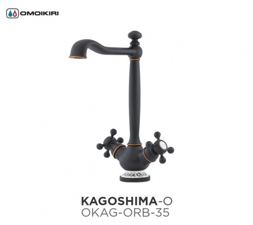 Смеситель для кухни Omoikiri Kagoshima Хром OKAG-CR-35 фото 4