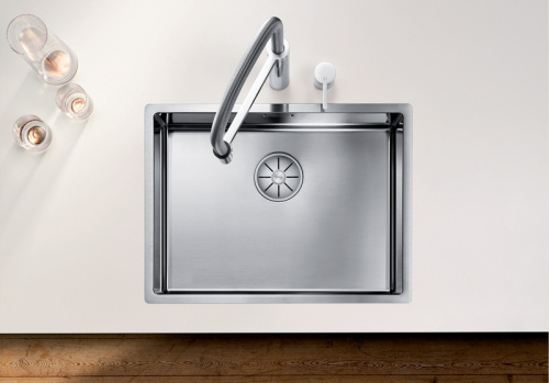 Кухонная мойка Blanco Claron 550-IF Нержавеющая сталь с зеркальной полировкой фото 2