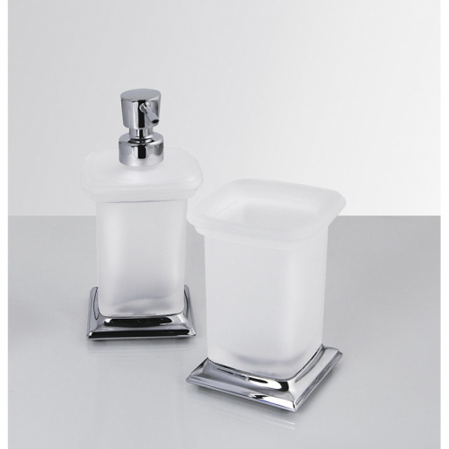 Дозатор для жидкого мыла Colombo Design Portofino B9326 Белый, Хром фото 5