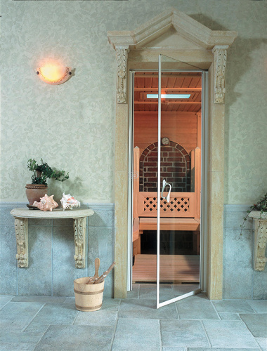 Душевая дверь в нишу Ravak Elegance ESD1-100 100x185 0EPA0A00Z1 профиль Хром стекло прозрачное фото 3