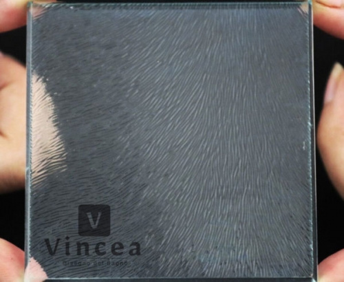Шторка на ванну Vincea VSB-12114CH-L 114x140 профиль Хром стекло шиншилла фото 4