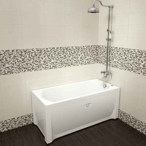 Акриловая ванна Radomir Wachter Ника 150x70 с гидромассажем форсунки Белые фото 2