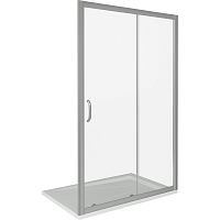 Душевая дверь в нишу Good Door Infinity WTW-110 110 профиль Хром стекло прозрачное