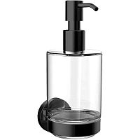 Дозатор для жидкого мыла Emco Round 4321 133 00 Черный матовый