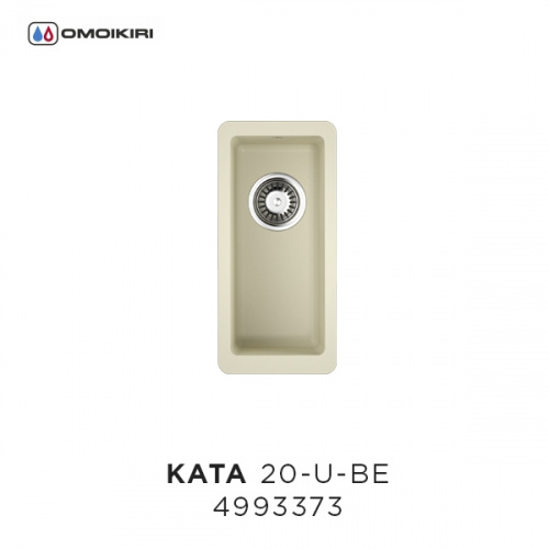 Кухонная мойка Omoikiri Kata 20-U BE Ваниль 4993373