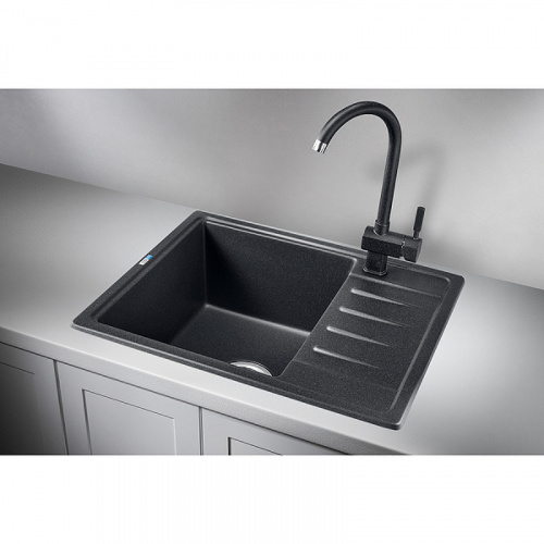 Кухонная мойка Granula ST-5803 Черная фото 2