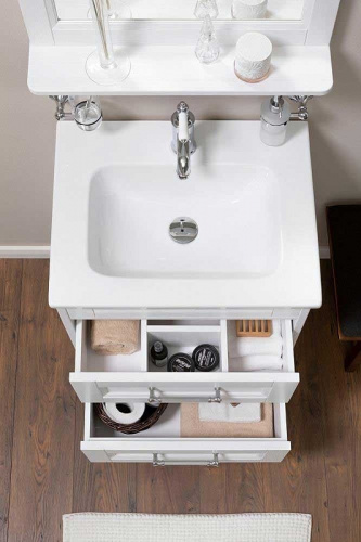 Комплект мебели для ванной Aquanet Бостон 212011 подвесной Ясень фото 8