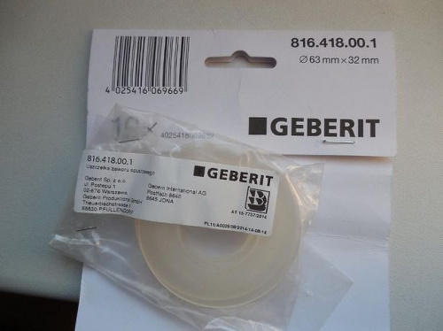 Уплотнительная прокладка Geberit 816.418.00.1 63-32 мм фото 3