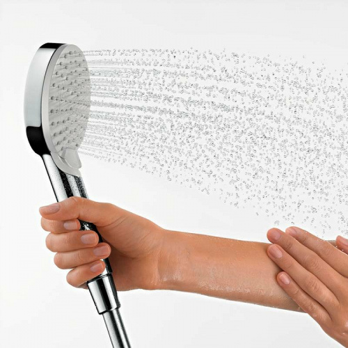 Душевая система Hansgrohe Vernis Blend Showerpipe 26276000 с термостатом Хром фото 8