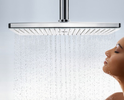 Верхний душ Hansgrohe Rainmaker Select 24006600 Хром Черный фото 3