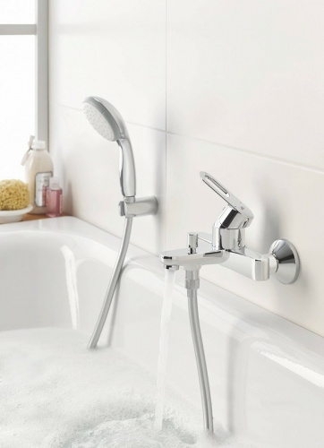 Смеситель для ванны Grohe BauEdge 23605000 Хром фото 2