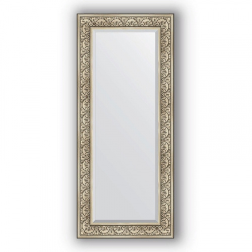 Зеркало Evoform Exclusive 150х65 Барокко серебро