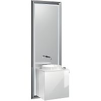 Комплект мебели для ванной Emco Touch 450 pure 9551 278 00 подвесной Белый