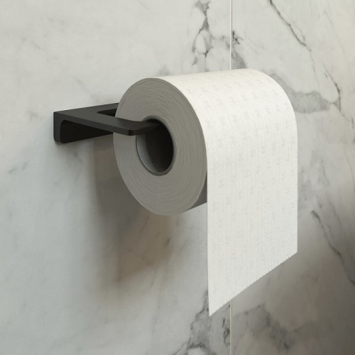Держатель туалетной бумаги Iddis Slide SLIBS00i43 Черный фото 2